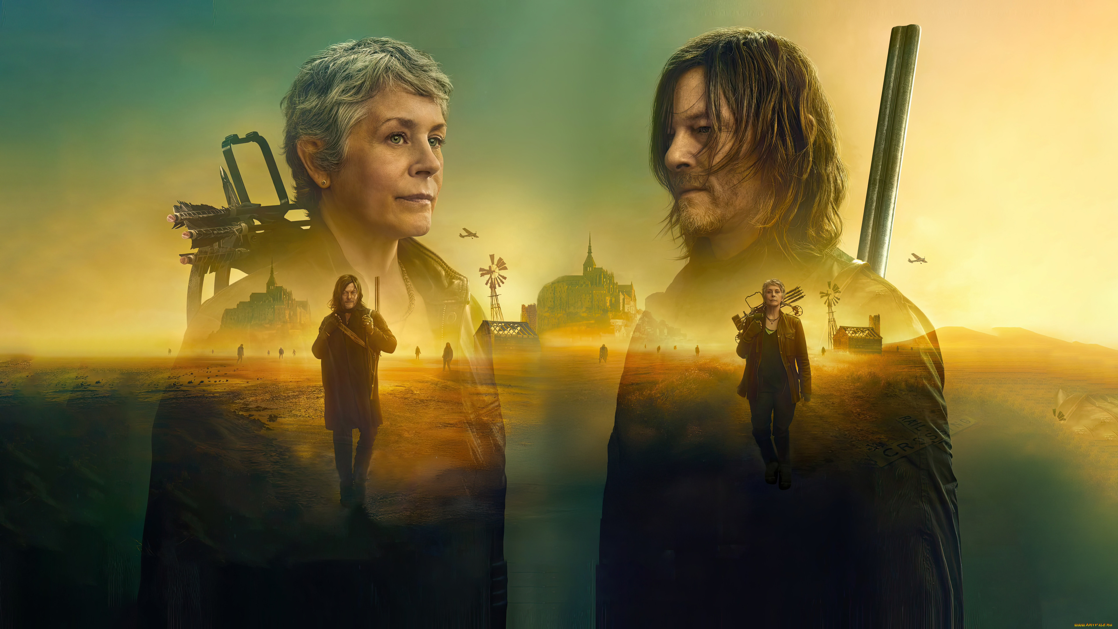 the walking dead,  daryl dixon ,  2023  ,  ,  daryl dixon, , , , , , , , norman, reedus, melissa, suzanne, mcbride, oe, oo, 